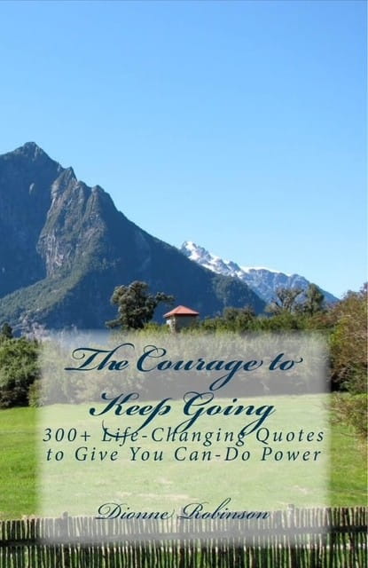 The Courage to Keep Going book cover
